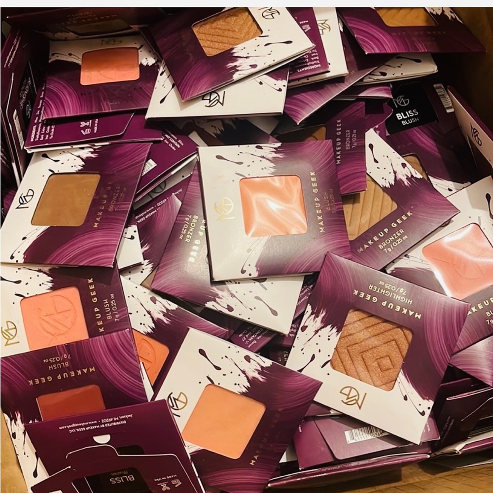 50 pc makeup geek makeup